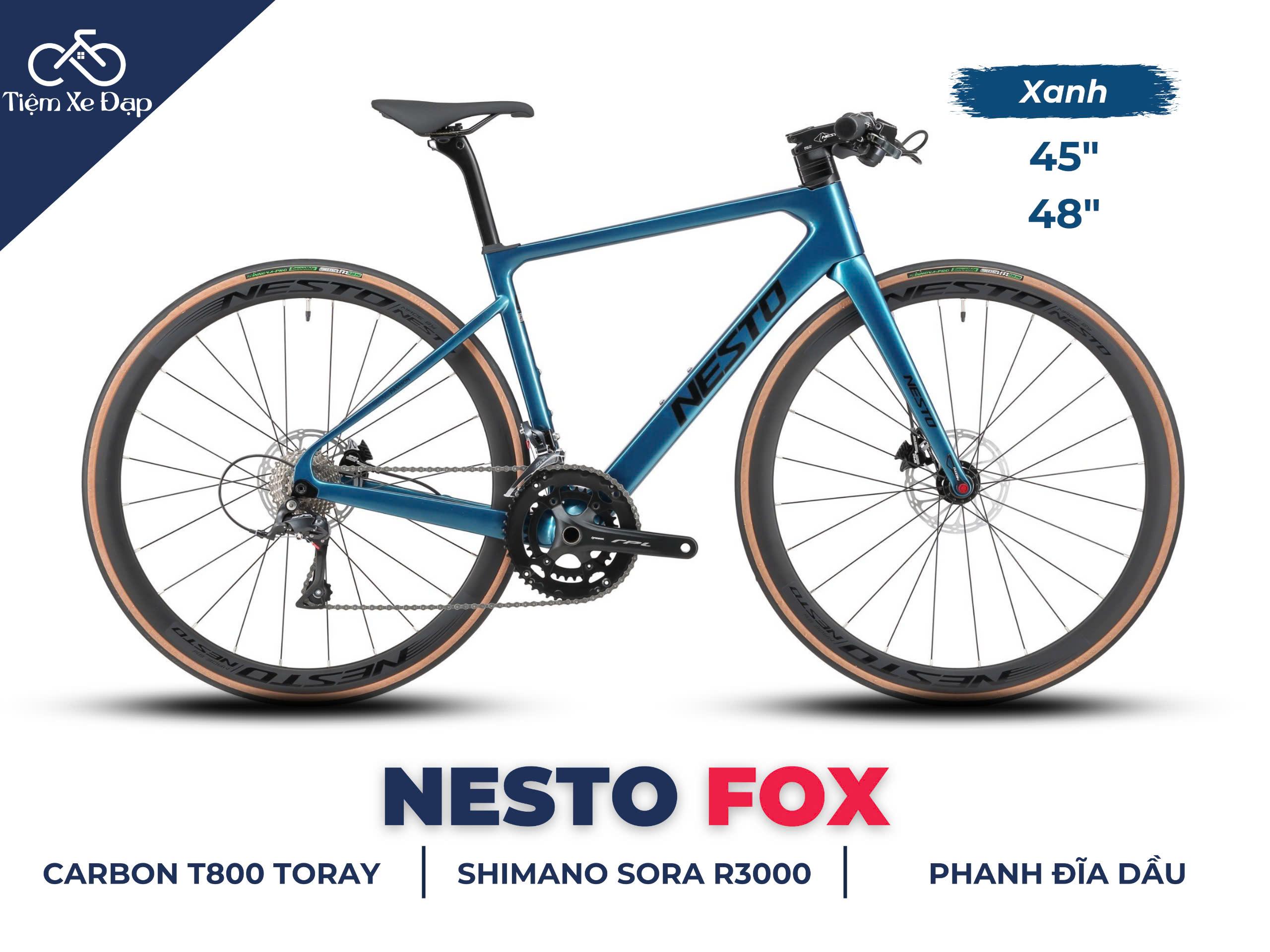 xe-dap-touring-nesto-fox-mau-xanh
